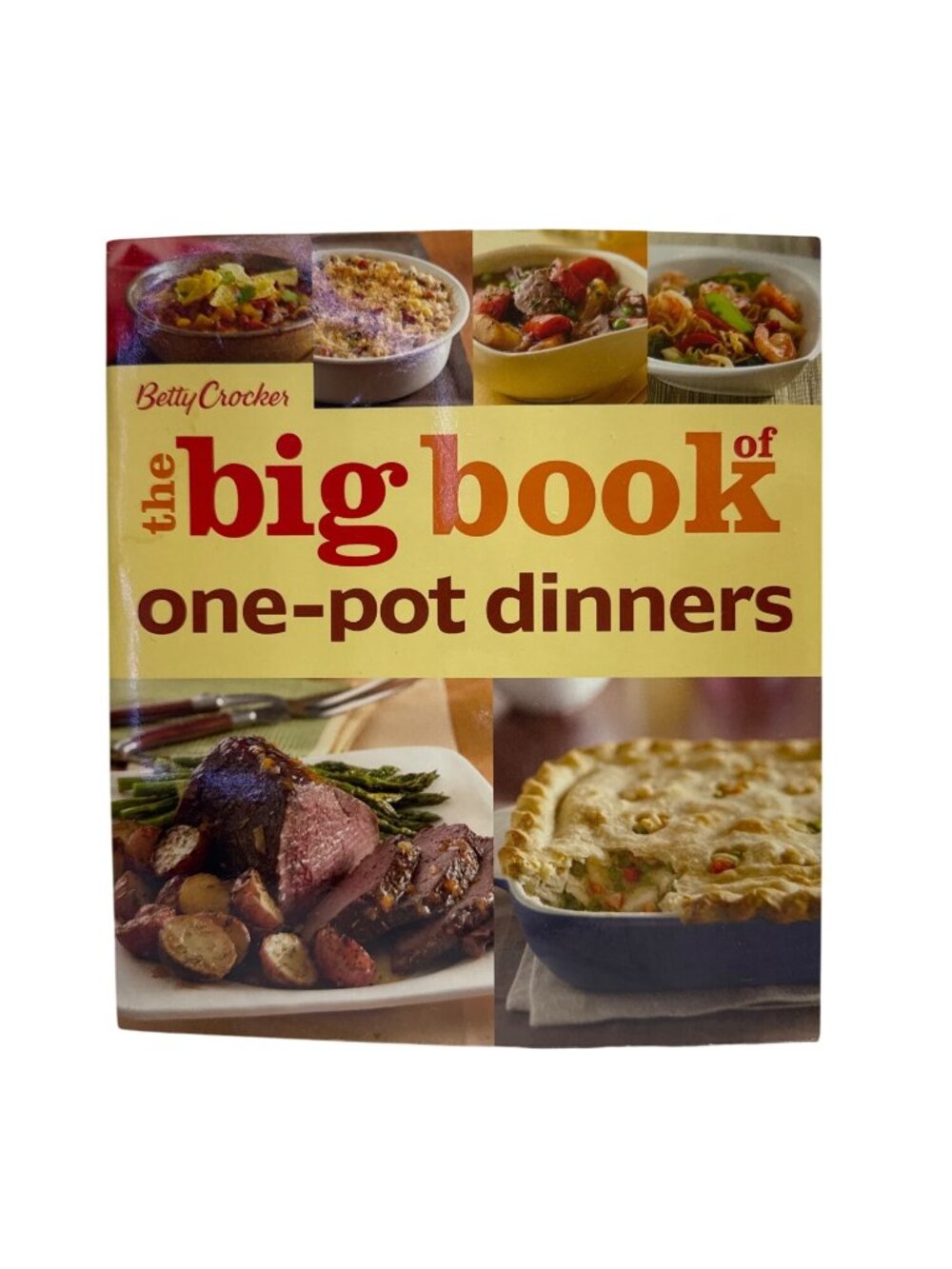 Betty Crocker Big Book One Pot Dinners Paperback 200+ Recipes Cooking Guide